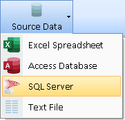 Import data from SQL Server databases